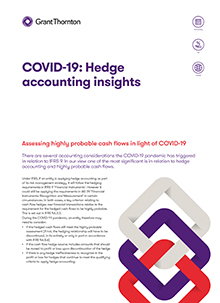 COVID-19: Hedge accounting insights