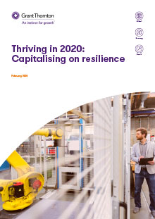 Thriving in 2020 report cover