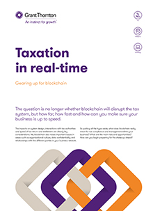 Tax blockchain cover image